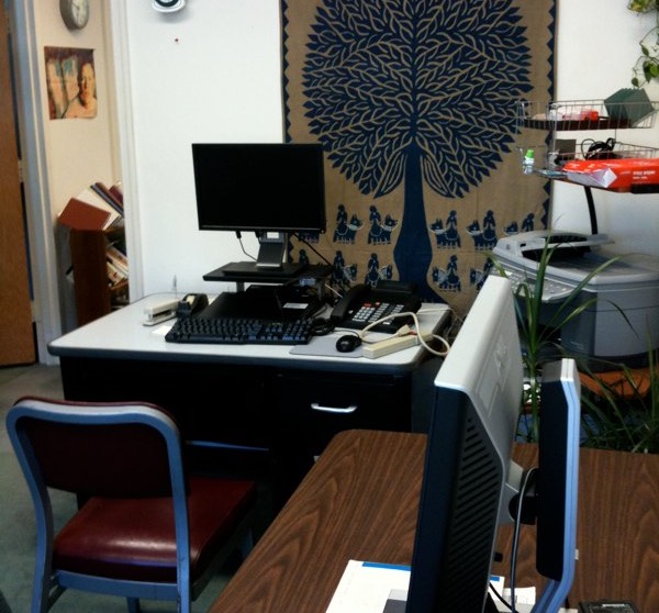 Jake's desk